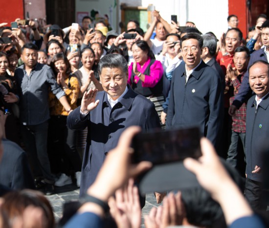 习近平在西藏考察(图9)